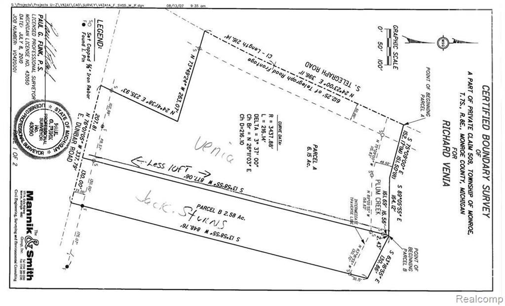 S Telegraph Rd / Dunbar Rd, Monroe, MI, 48161