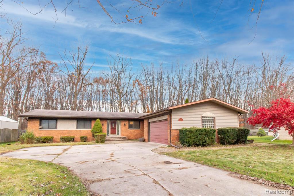 48351 Forbes Drive, Chesterfield, MI 48047 — front exterior