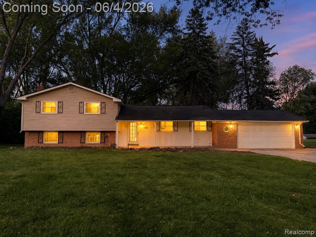 6382 Houghten Drive, Troy, MI 48098 — front exterior