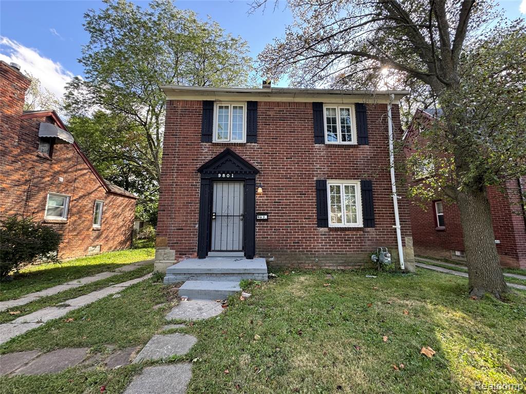 9801 Kensington Avenue, Detroit, MI 48224 — front exterior