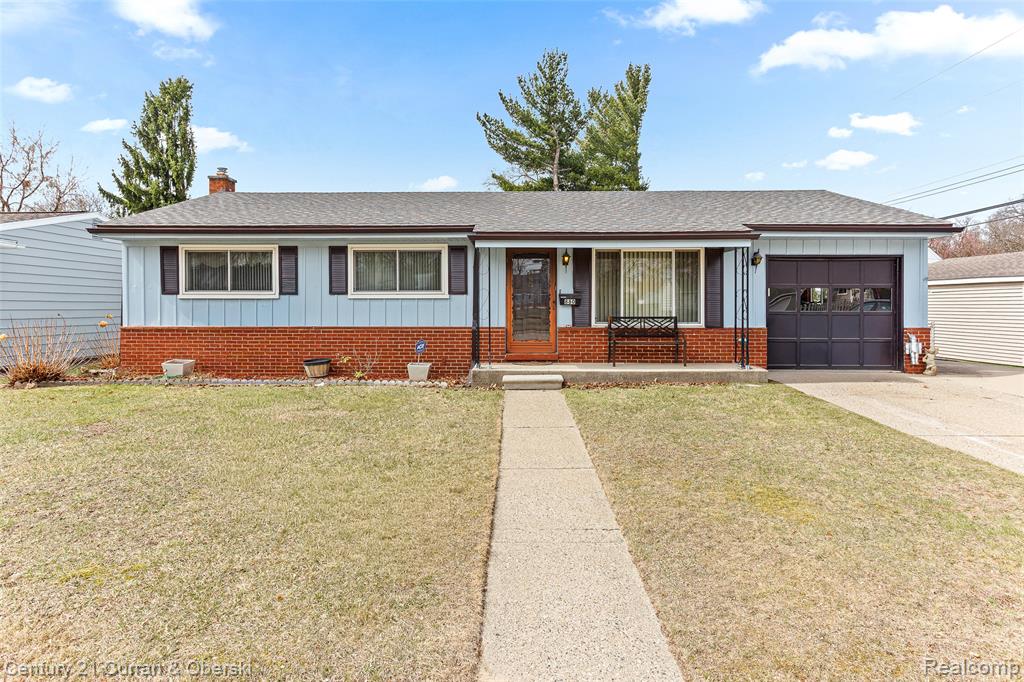 880 Virginia Street, Plymouth, MI 48170 — front exterior