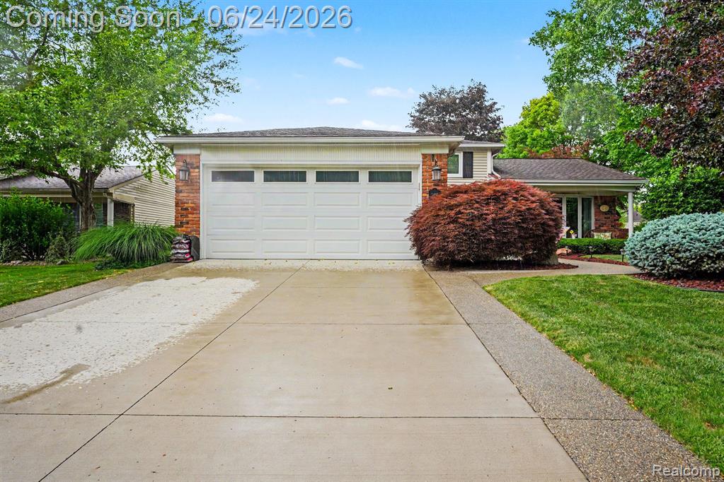 5997 Marble Drive, Troy, MI 48085 — front exterior