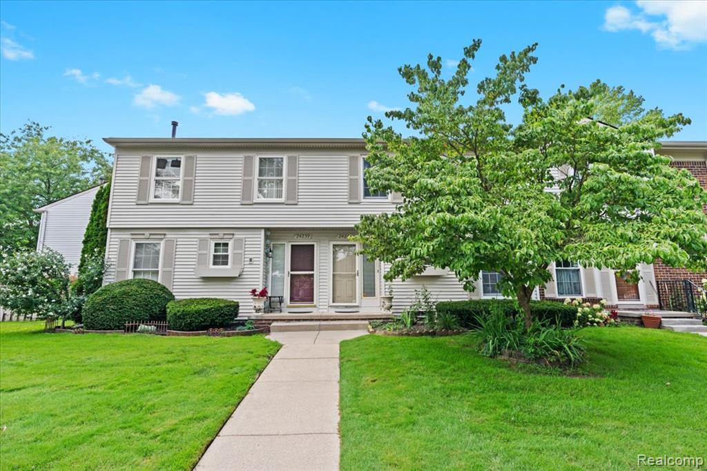 24243 Bashian Drive, Novi, MI — front exterior
