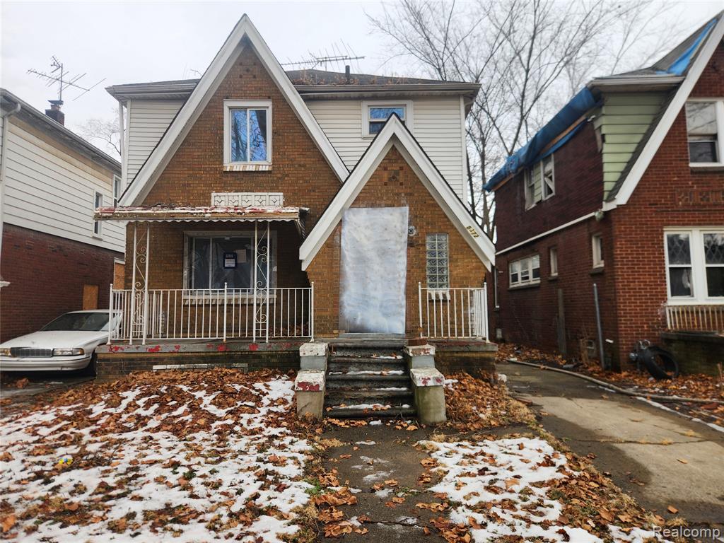 8372 Carlin Street, Detroit, MI 48228 — front exterior