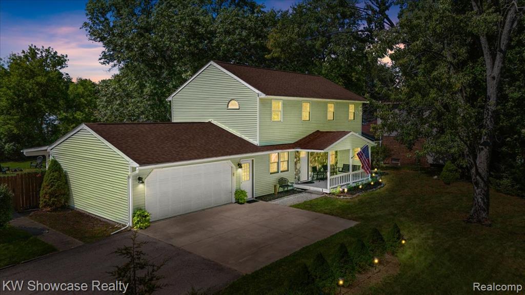 5971 Farley Road, Clarkston, MI — front exterior
