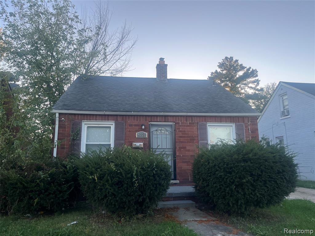 4335 Cadieux Road, Detroit, MI 48224 — front exterior