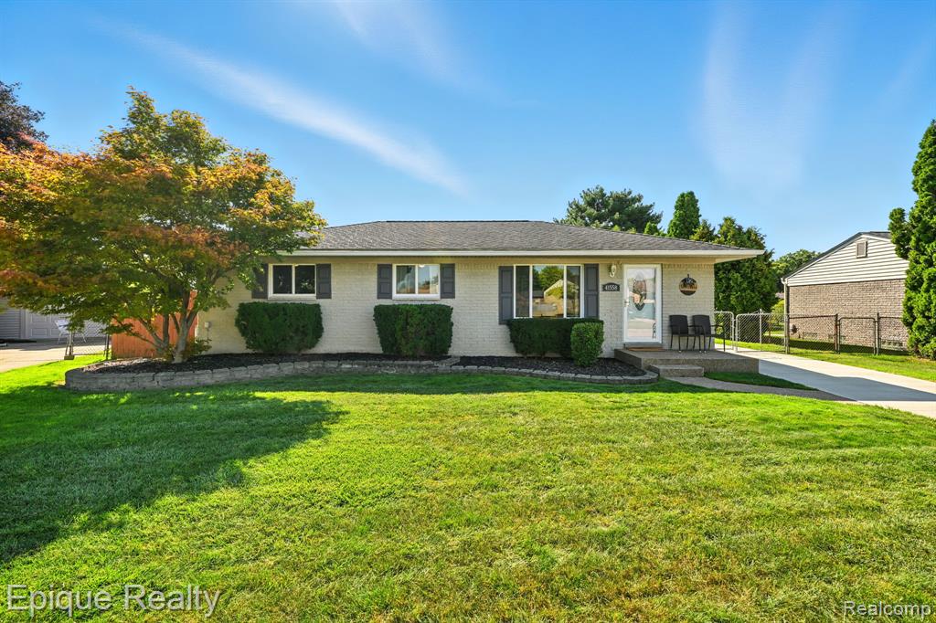41558 Harvard Drive, Sterling Heights, MI 48313 — front exterior
