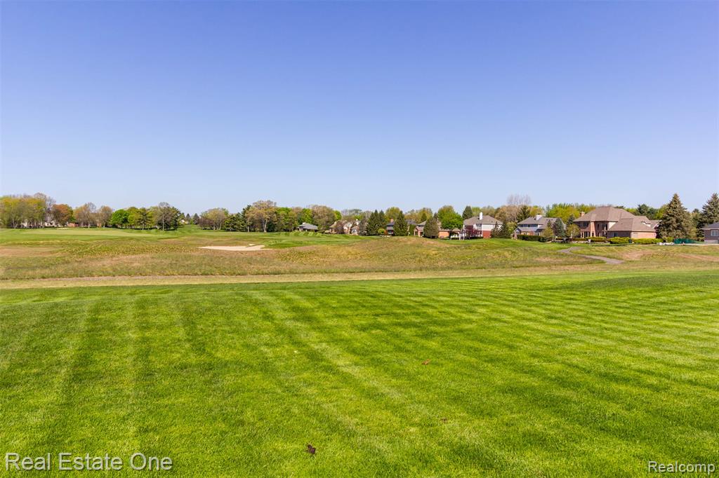 View of golf course from your patio