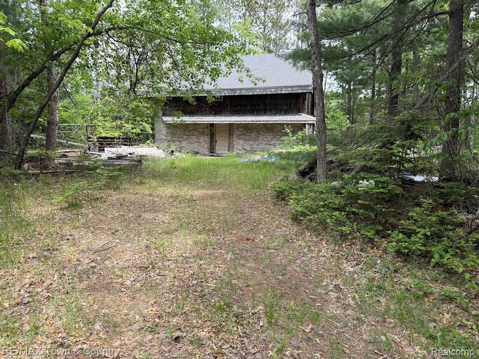 6450 Otter Trail Road, Alger, MI 48610 — front exterior
