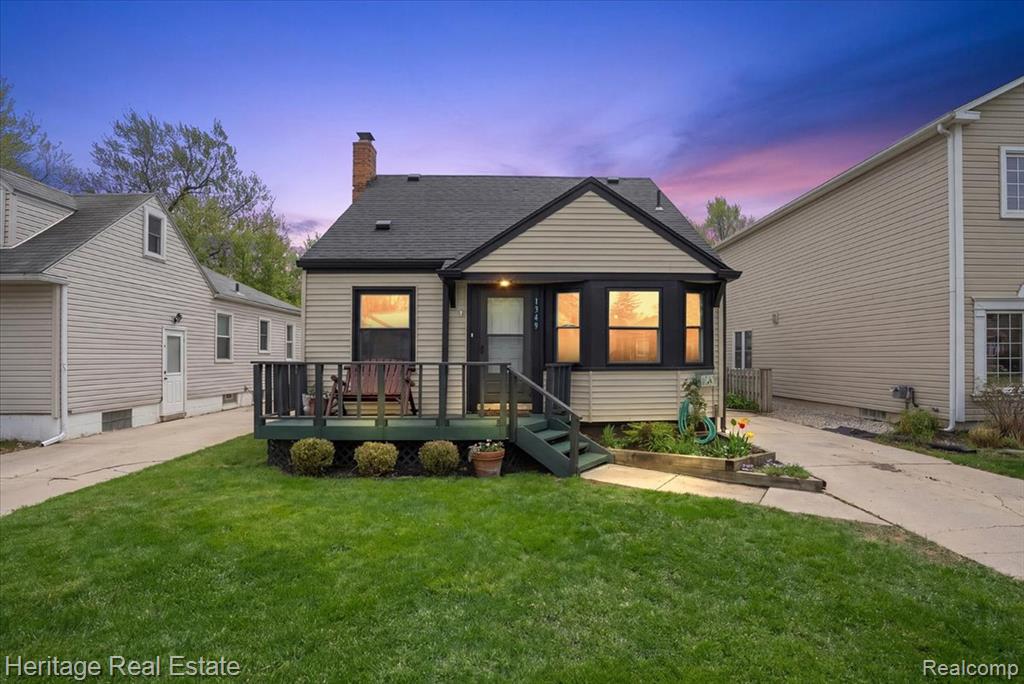 1349 West Boulevard, Berkley, MI 48072 — front exterior