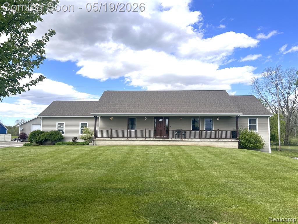 775 Beard Road E, Perry, MI 48872 — front exterior
