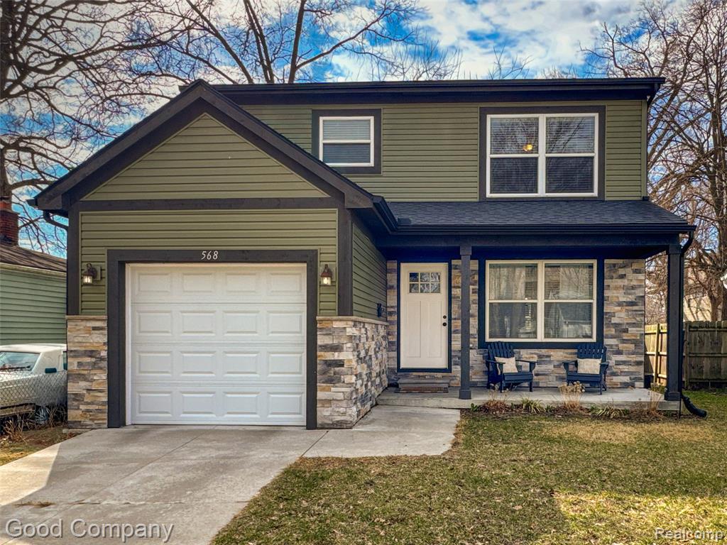 568 E Coy Avenue, Hazel Park, MI 48030 — front exterior