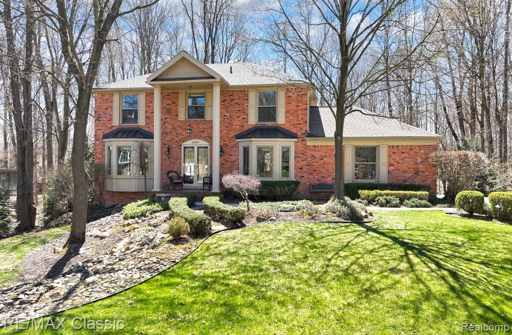 48941 W HILLCREST, Plymouth, MI 48170 — front exterior