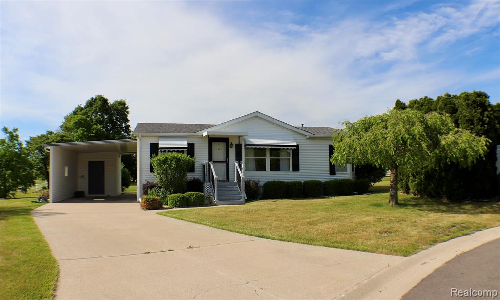8171 Chickadee Court, Freeland, MI — front exterior