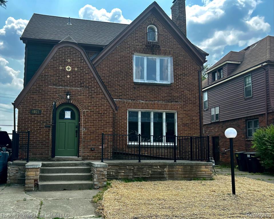 4021 CORTLAND Street, Detroit, MI 48204 — front exterior