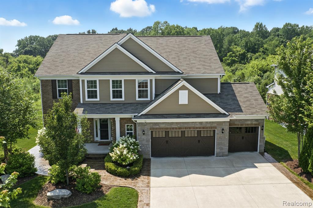 2066 Findley Circle, Lake Orion, MI — front exterior