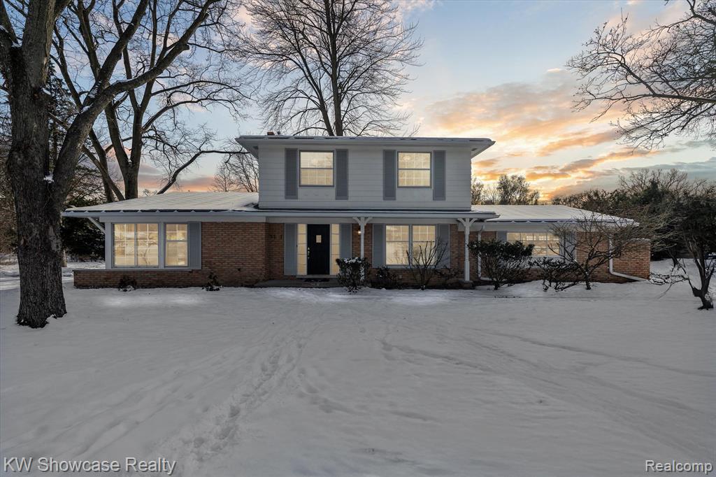 5241 S Pebblecreek Road, West Bloomfield, MI — front exterior