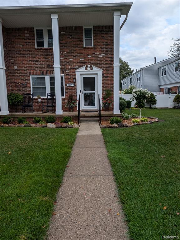 24600 Olde Orchard Street, Novi, MI — front exterior