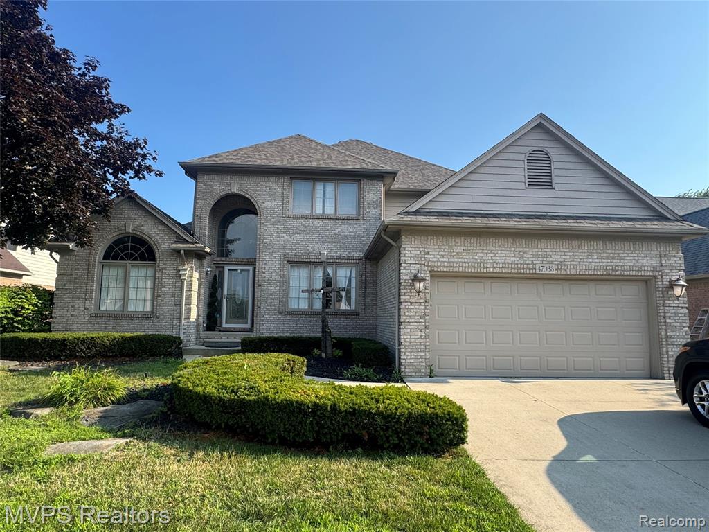 47033 Woodberry Estates Drive, Macomb, MI 48044 — front exterior