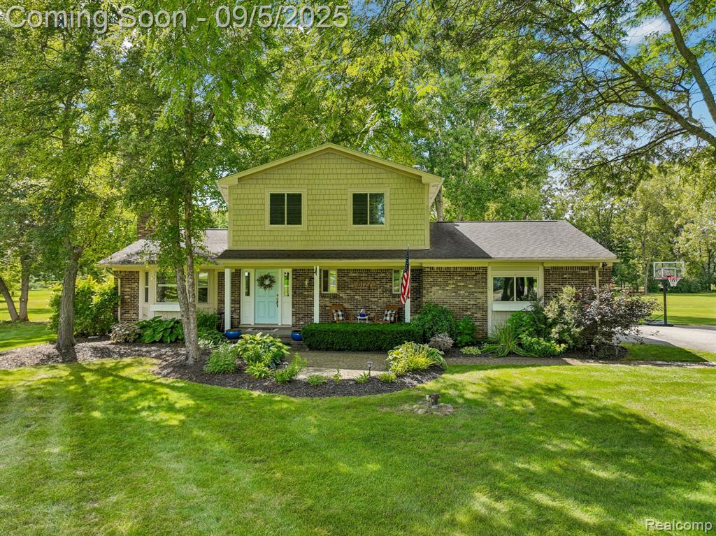 8127 Sleepy Time Court, Clarkston, MI 48348 — front exterior