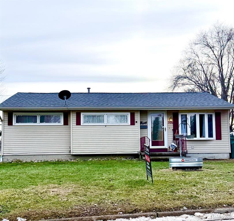 766 Louisa Street, Mount Morris, MI 48458 — front exterior