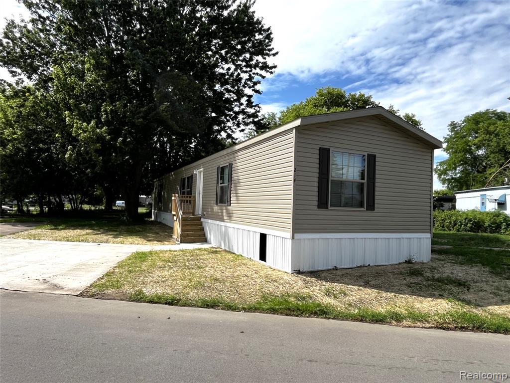 8499 (Lot 214) E M 71, Durand, MI 48429 — front exterior