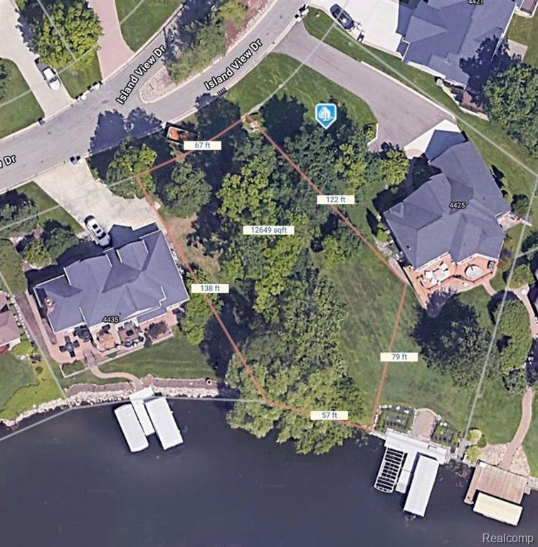lot 43 ISLAND VIEW Drive, Waterford, MI 48328 — front exterior