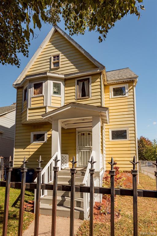 1602 CAMPBELL Street, Detroit, MI 48209 — front exterior