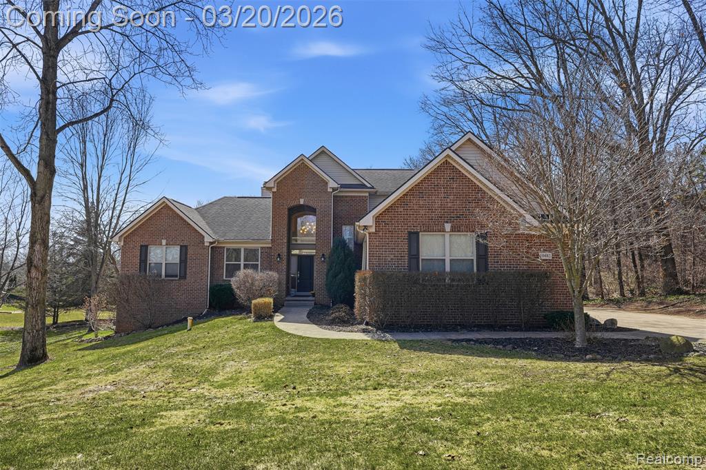 10487 Piedmont Drive, Brighton, MI 48114 — front exterior