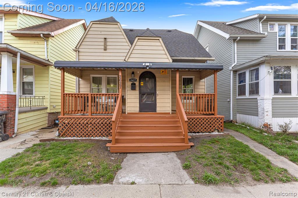 2627 Casper Street, Detroit, MI 48209 — front exterior