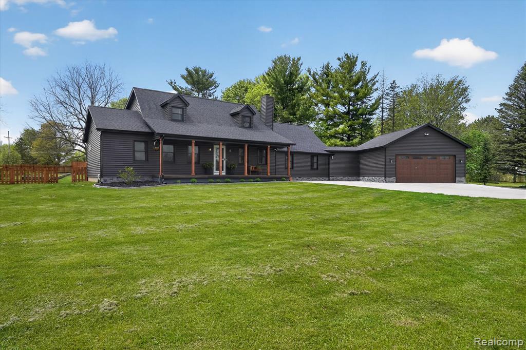 5640 Fowlerville Road, Fowlerville, MI 48836 — front exterior