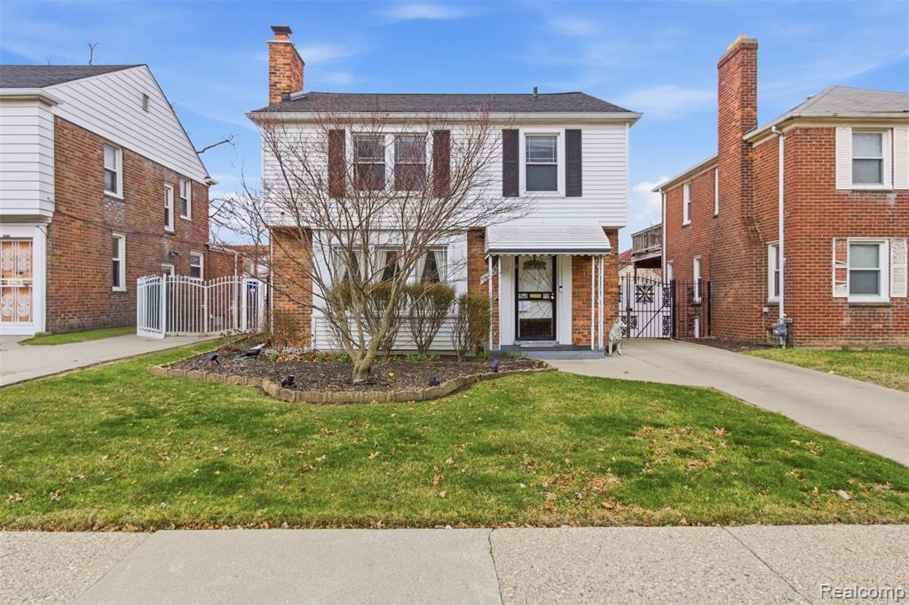 16855 Strathmoor Street, Detroit, MI 48235 — front exterior