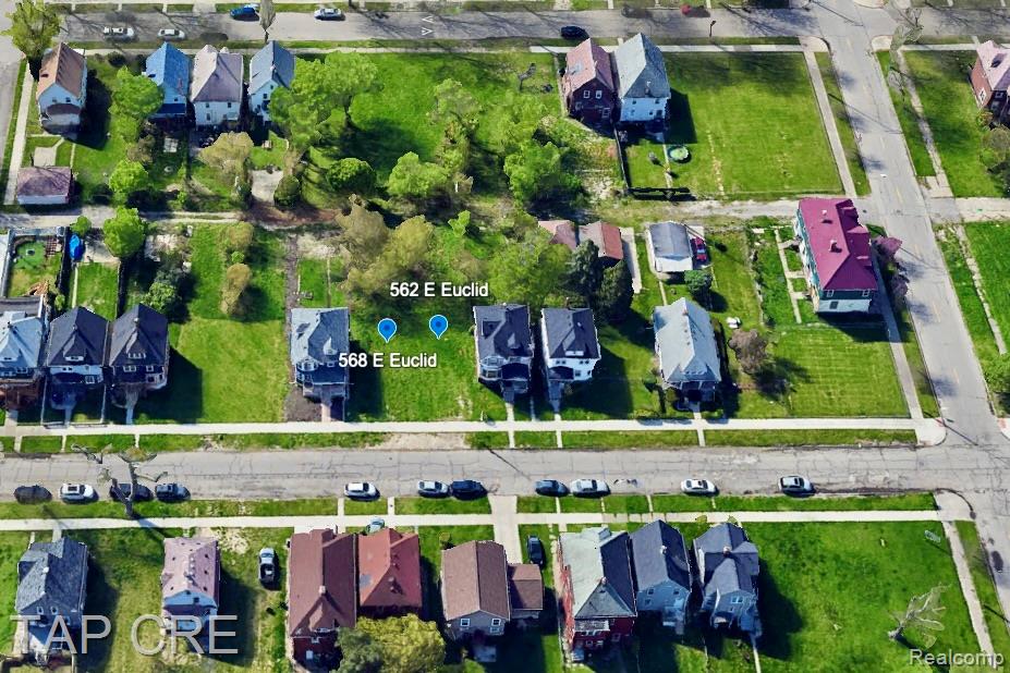562 E Euclid Street, Detroit, MI 48202 — front exterior