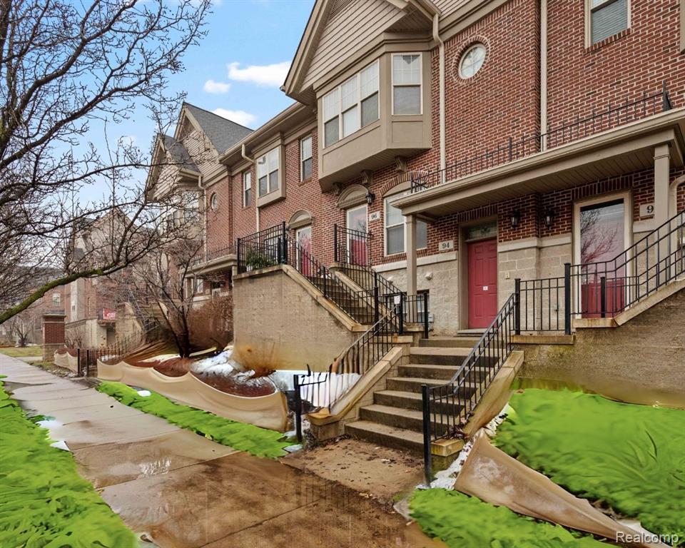 94 ADELAIDE Street, Detroit, MI 48201 — front exterior