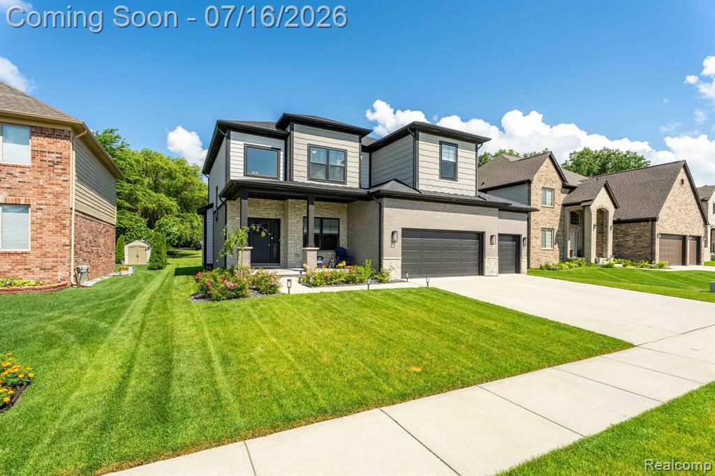 50226 Kapalua Drive, Macomb, MI 48042 — front exterior