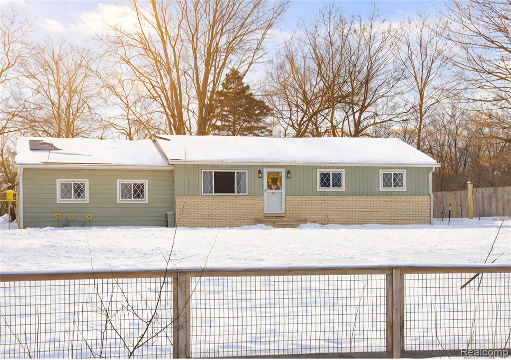 22341 Bell Road, New Boston, MI 48164 — front exterior