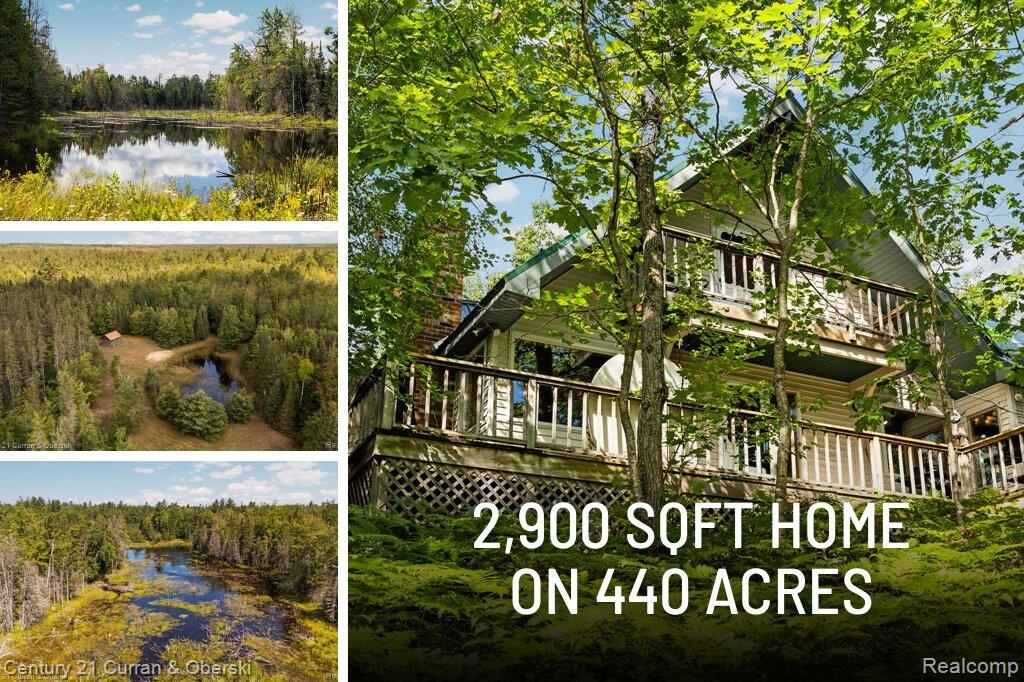 Property Listing. Displaying the residential structure and encompassing land area