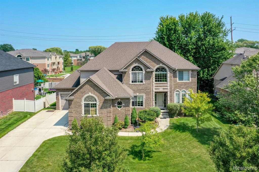 39122 Nautical Lane, Harrison Township, MI — front exterior
