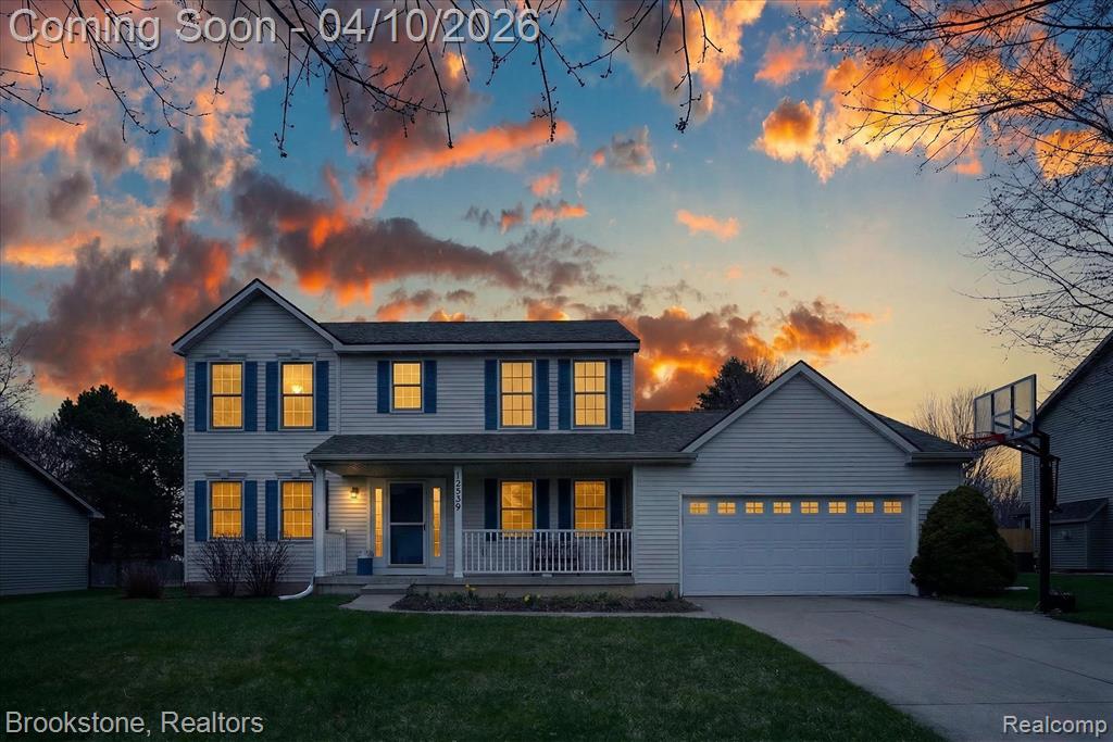 12359 Mission Hills Drive, Dewitt, MI 48820 — front exterior