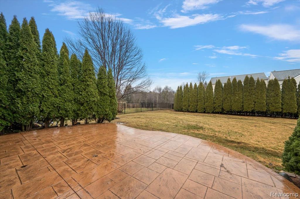 Fenced Backyard