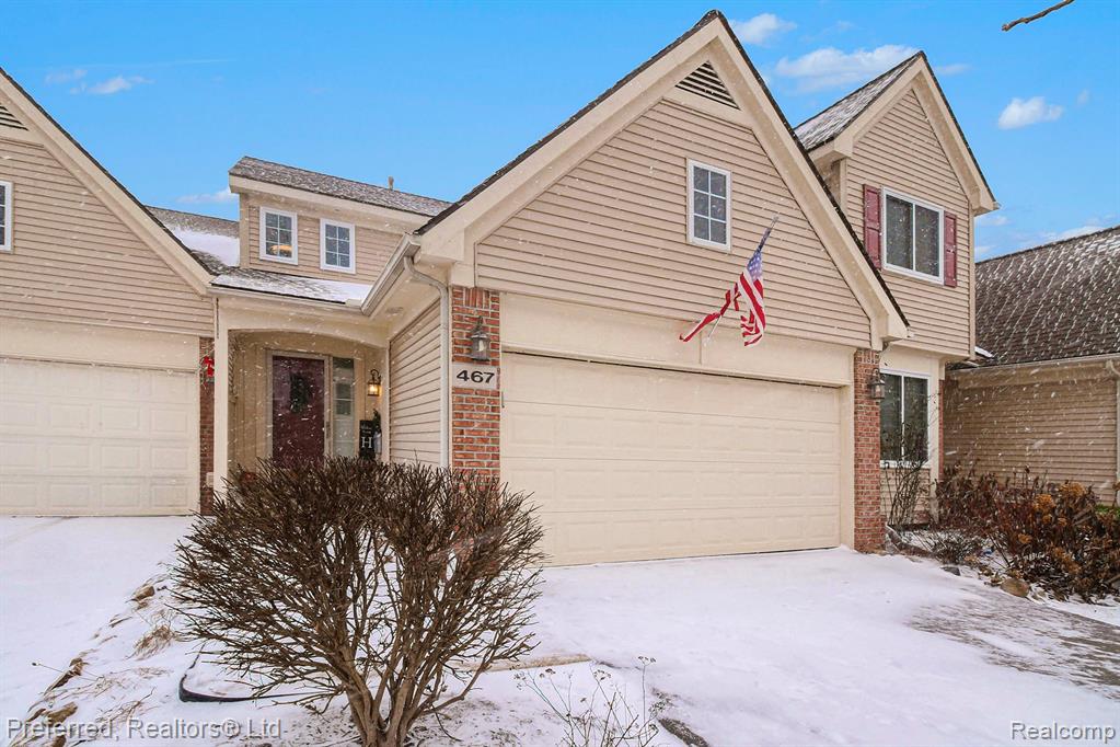 467 Lilly View Court, 54, Howell, MI 48843 — front exterior