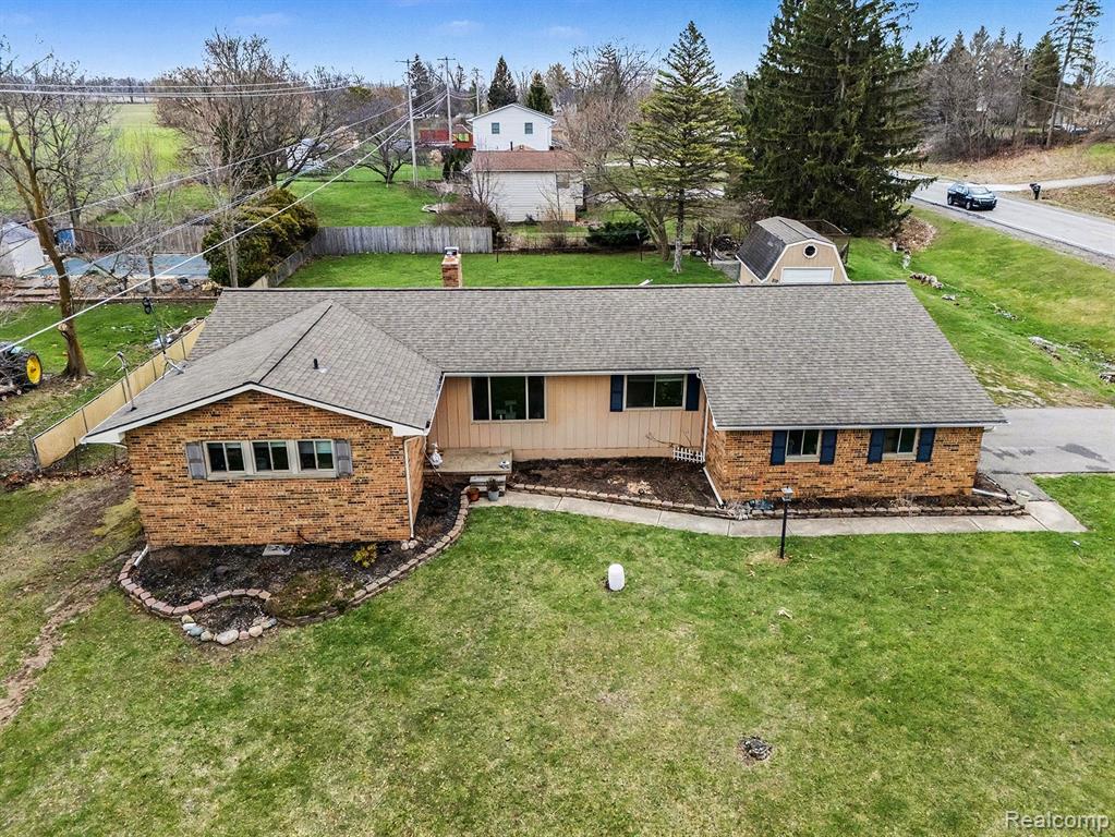 12519 Jennings Road, Linden, MI 48451 — front exterior