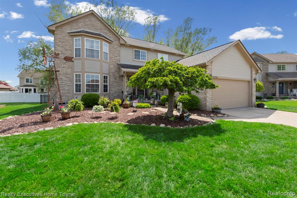 30786 Bramble Court, Chesterfield, MI — front exterior