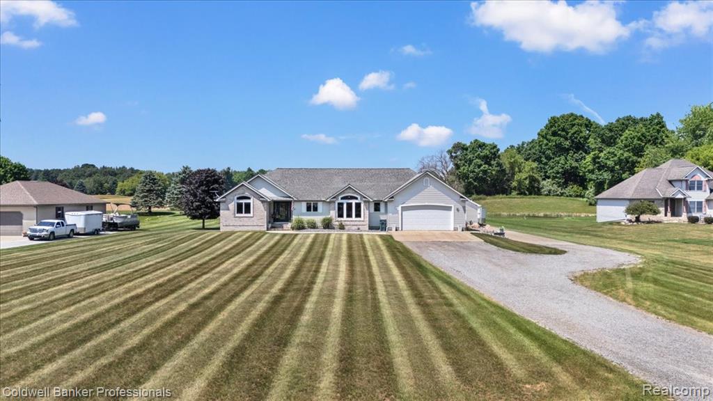 5554 Sandy Lane, Columbiaville, MI 48421 — front exterior