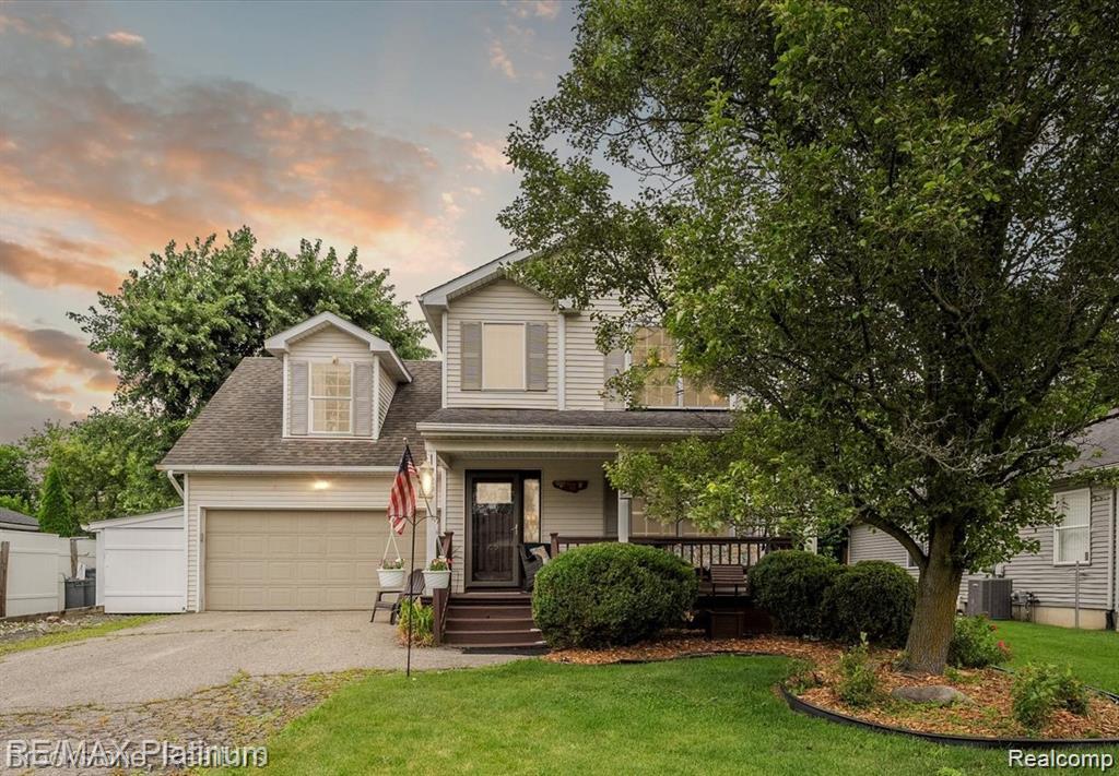 9297 6 Mile Road, Northville, MI 48168 — front exterior