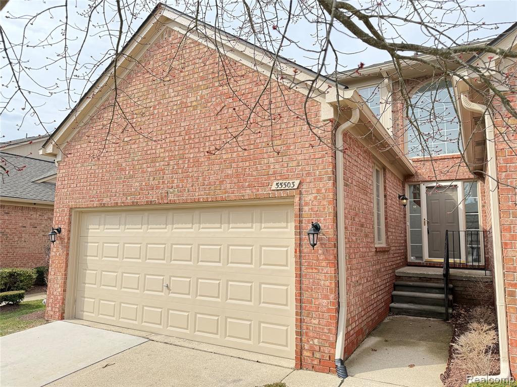 55503 Boardwalk Drive, Utica, MI 48316 — front exterior