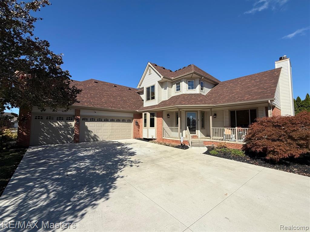 23121 Leighwood Drive, Woodhaven, MI 48183 — front exterior