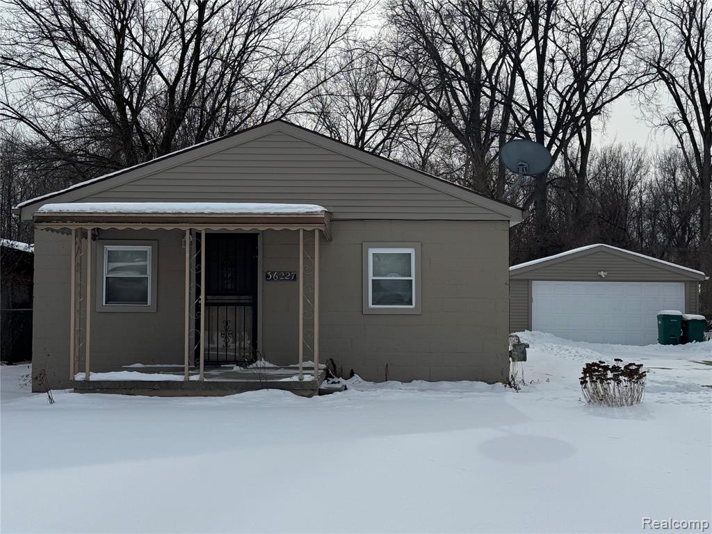 36227 Vinewood Street, Romulus, MI 48174 — front exterior