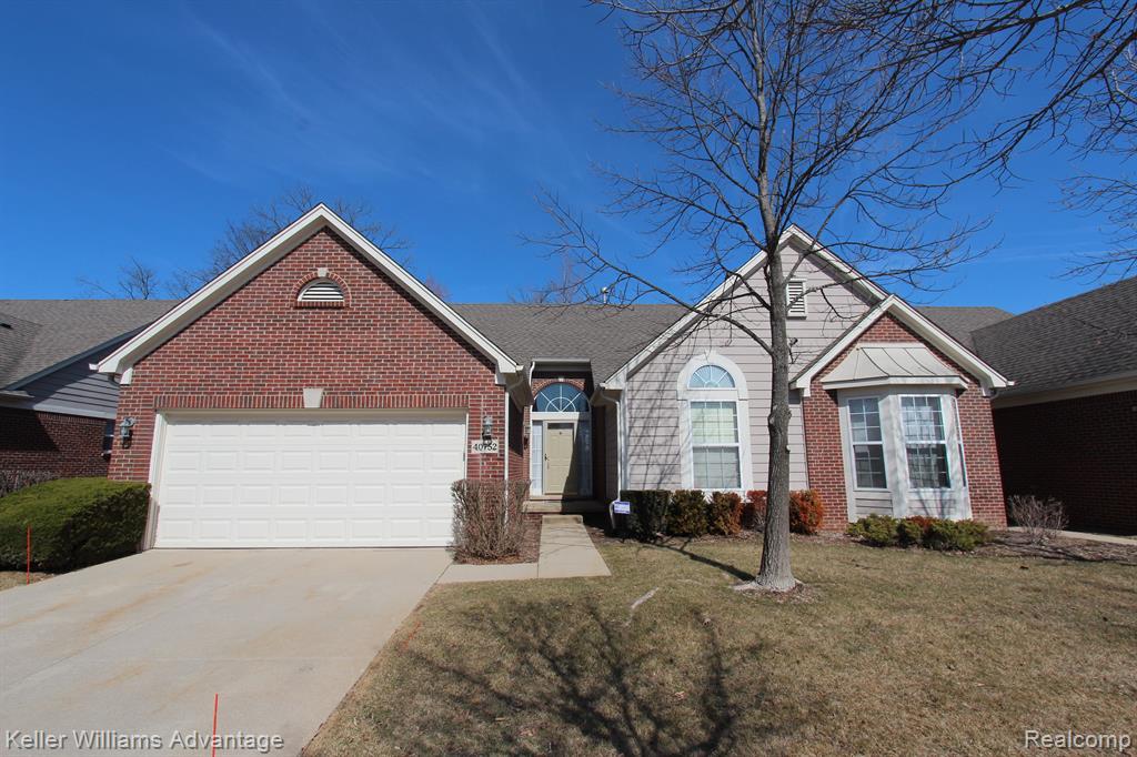 40752 Lenox Park Drive, Novi, MI 48377 — front exterior