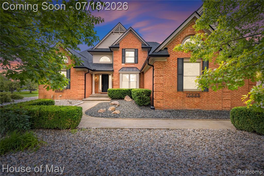 6411 Lapham Court, Plymouth, MI 48170 — front exterior